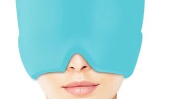Gorro frio contra el dolor de cabeza