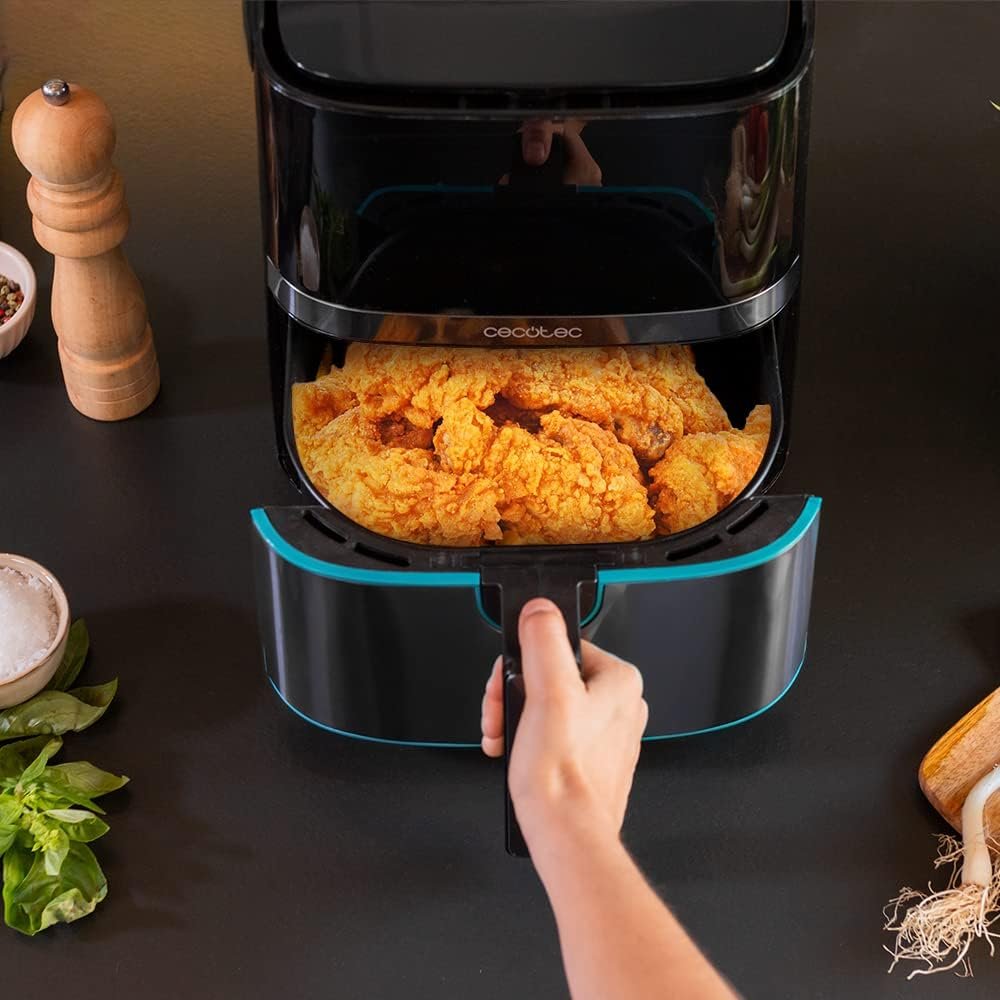 Recetas saludables con la Cecotec Cecofry Full InoxBlack.