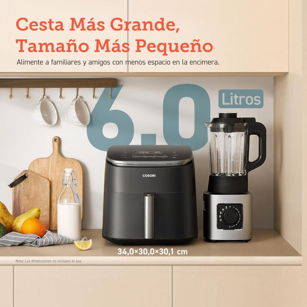 COSORI Turbo Blaze en una cocina moderna.