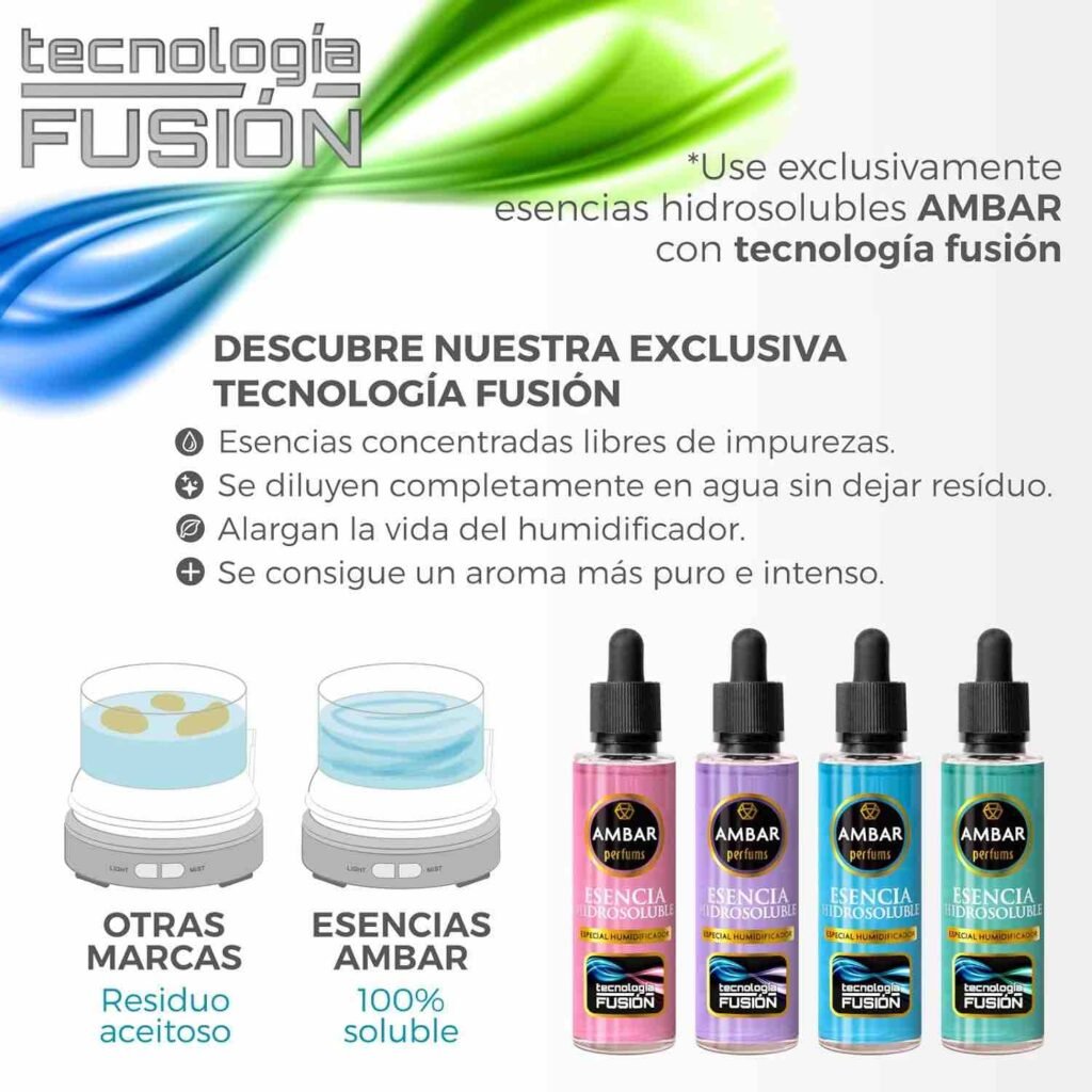 Humidificador con luz LED relajante