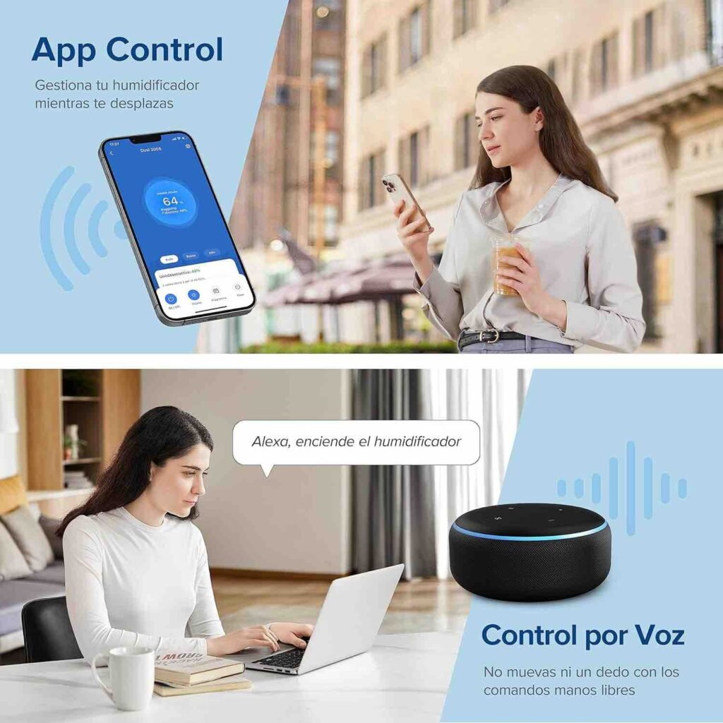 Humidificador ultrasónico para ambientes de trabajo