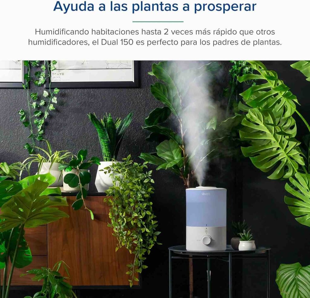 Humidificador eficiente para ambientes de trabajo